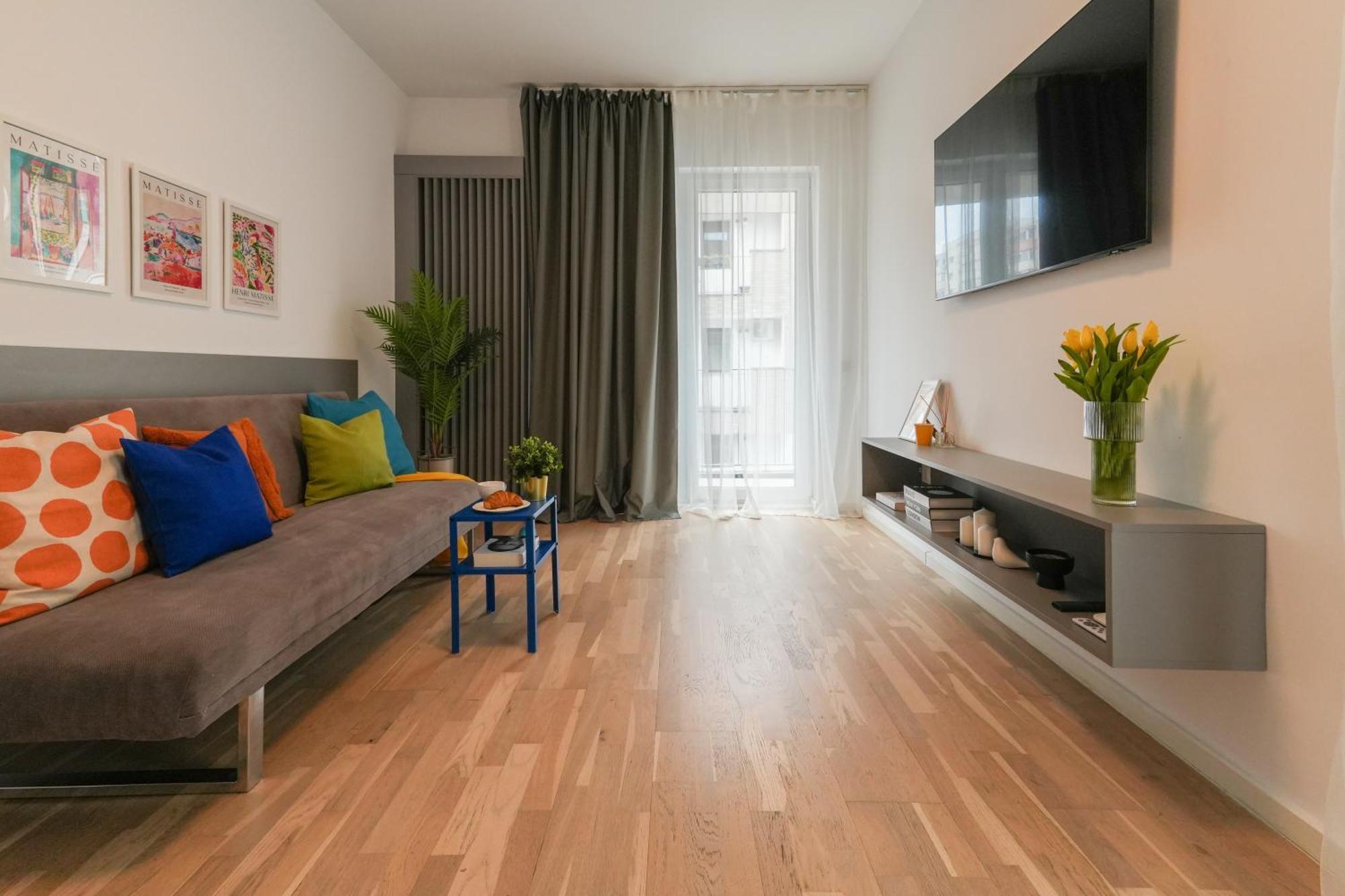 Ana - Cozy & Quiet Apt With Balcony & Garden View Бухарест Экстерьер фото